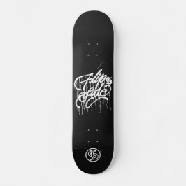GRAFFIT DRIPPING PAINT SKATEBOARD