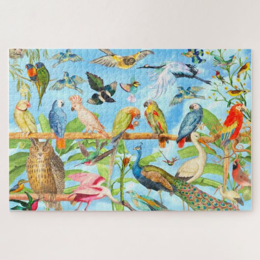 Graffitee Studios Feathered Friends Jigzaag Puzzle Legpuzzel (Horizontaal)