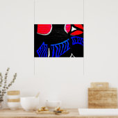 Graffiti 11-wapen poster (Keuken)