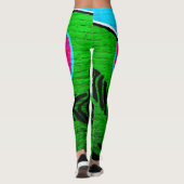 Graffiti 12 lecna leggings (Achterkant)