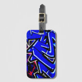 Graffiti 13 bc ltcna bagagelabel (Voorkant (verticaal))