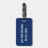 Graffiti 13 cd ltcna bagagelabel (Achterkant verticaal)