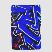 Graffiti 13 gtcnm golfhanddoek (Voorkant)
