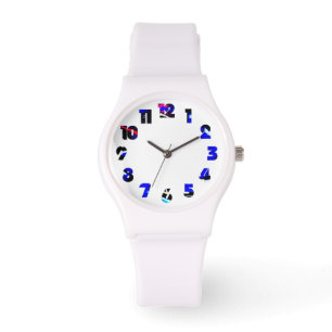Graffiti 13 Nummer Overlay Wacna Horloge