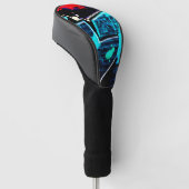 Graffiti 14 dccnm golfheadcover (Schuin)