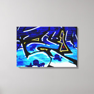 Graffiti 15 24x16 (60x40cm) canvas afdruk