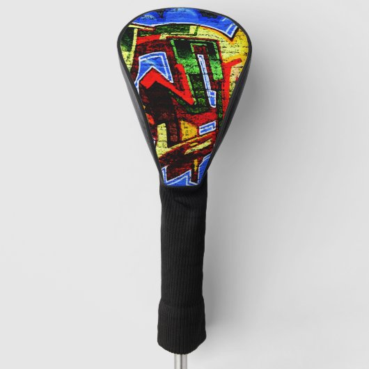 Graffiti 17 dca golfheadcover (Voorkant)