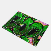 Graffiti 18 dmcnm deurmat (Schuin)