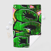 Graffiti 18 gtm golfhanddoek (Insitu)
