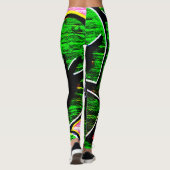 Graffiti 18 lecna leggings (Achterkant)