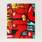 Graffiti 19 16x20 520pc jpcna legpuzzel (Verticaal)