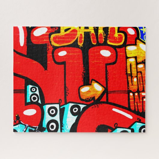 Graffiti 19 16x20 520pc jpcna legpuzzel (Horizontaal)