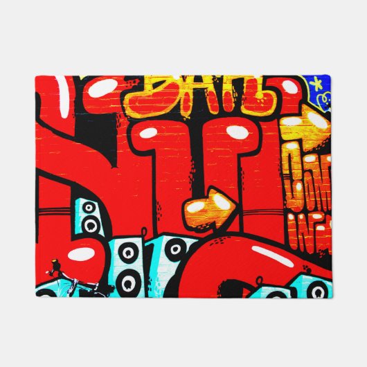 Graffiti 19 dmcna deurmat (Voorkant)