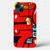 Graffiti 19 iphcnm Case-Mate iPhone case (Achterkant)