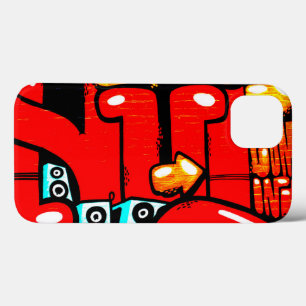Graffiti 19 ng iPhone 13 hoesje