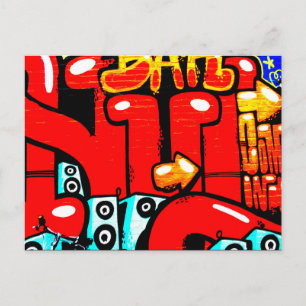 Graffiti 19 pccna briefkaart