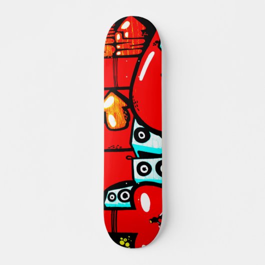 Graffiti 19-sdcna skateboard (Voorkant)