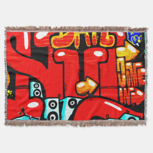 Graffiti 19 tbcna deken