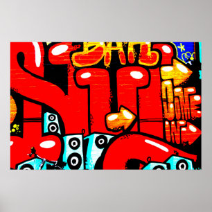 Graffiti 19-wapen poster