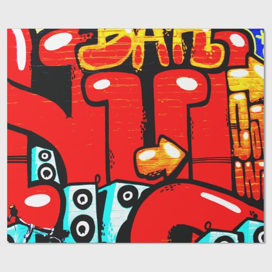 Graffiti 19 wp arc2 cadeaupapier (Vlak)