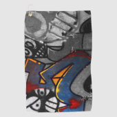 Graffiti 1 gta golfhanddoek (Voorkant)