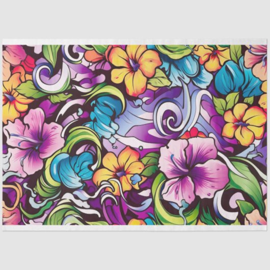 Graffiti 1 ontkoppelingsdocument tissuepapier (Voorkant)