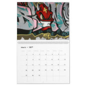 Graffiti 2021 kalender (Mar 2027)