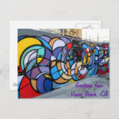 Graffiti 3 briefkaart (Voorkant / Achterkant)