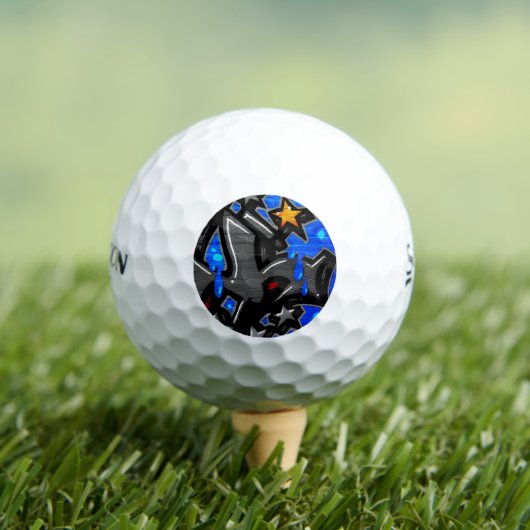 Graffiti 3 ssf gbcna golfballen (Insitu Shirt)