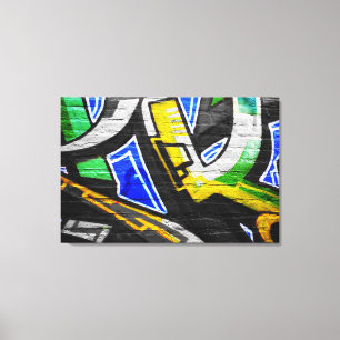 Graffiti 6 36x24 (90x60cm) waccna canvas afdruk