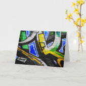 Graffiti 6 gccnm kaart (Gele Bloem)