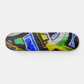 Graffiti 6-sdcna skateboard (Horizontaal)