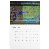 Graffiti à Vienne Autriche Calendrier des 24 mois (Feb 2026)