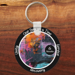Graffiti Aangepast Herstel Mijlpaal Cadeau Sleutelhanger