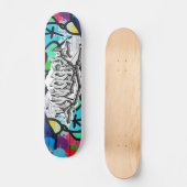 Graffiti aangepast skateboard (Voorkant)