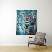 Graffiti abandonné Art lieux perdus Art Tapisserie (En situation)