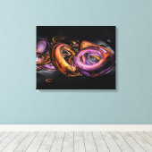 Graffiti Abstract Canvas Afdruk (Insitu (Houten vloer))