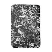 Graffiti Abstract kleurenpatroon Badmat (Voorkant Verticaal)