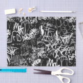 Graffiti Abstract kleurenpatroon Tissuepapier (Craft)