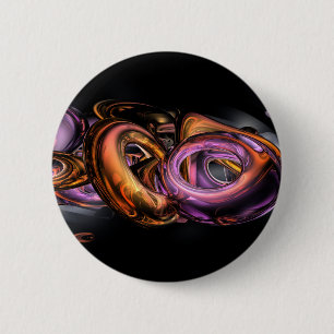 Graffiti Abstract Ronde Button 5,7 Cm