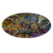 Graffiti-achtergrond Snijplank (Hoek)