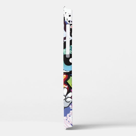 Graffiti afbeelding met straatgraffiti letters Case-Mate iPhone case (Achterkant / Links)