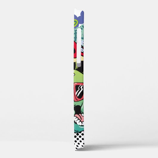 Graffiti afbeelding met straatgraffiti letters Case-Mate iPhone case (Achterkant / Links)