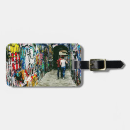 Graffiti Alley Bagagelabel