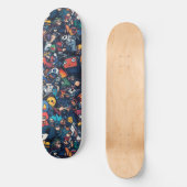 Graffiti Anime Cool Skateboard Ontwerp (Voorkant)