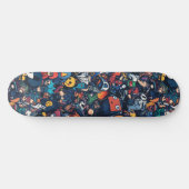 Graffiti Anime Cool Skateboard Ontwerp (Horizontaal)