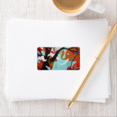 Graffiti Art Address Label (Insitu)