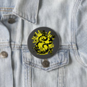 Graffiti Art Ampersand Ronde Button 7,6 Cm (In situ)