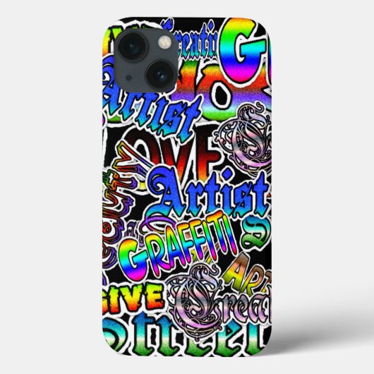 Graffiti Art "artiest" Termen Hoesje (Achterkant)