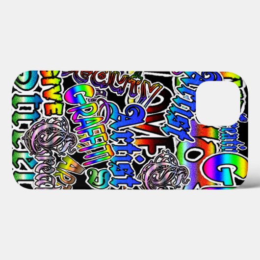 Graffiti Art "artiste" Termes Coque (Verso (horizontal))